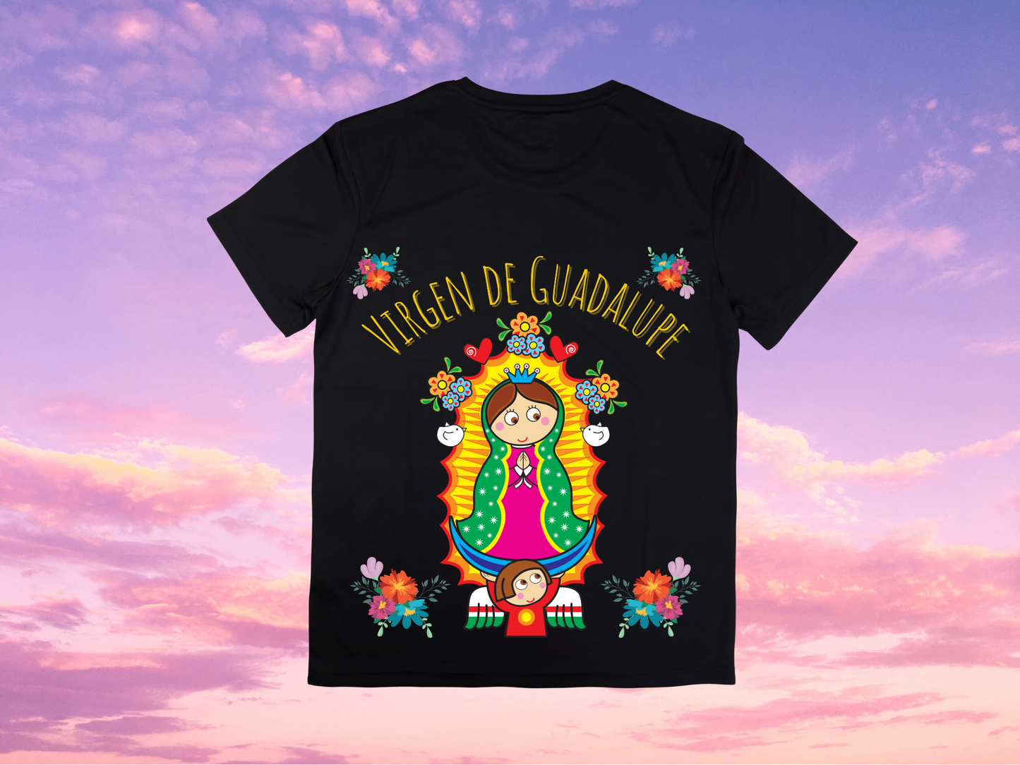 Cute Virgen de Guadalupe Bodysuit