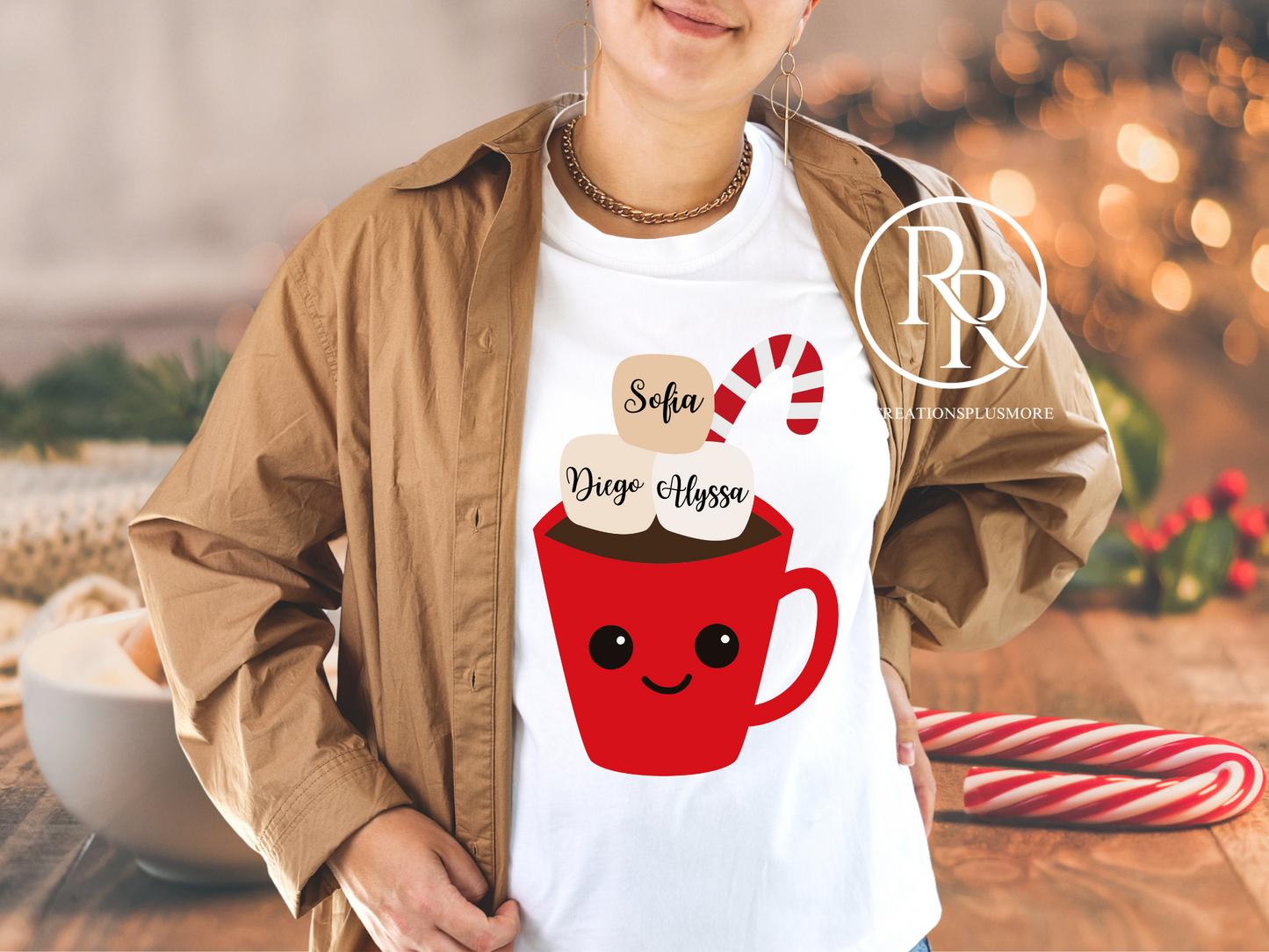 Hot Cocoa Customized T-shirt