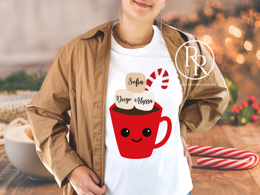 Camiseta personalizada de chocolate caliente