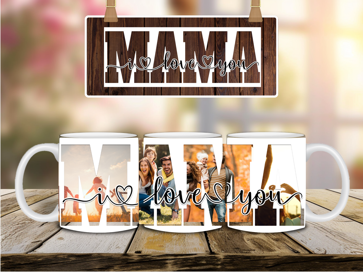 Taza con foto de MAMA