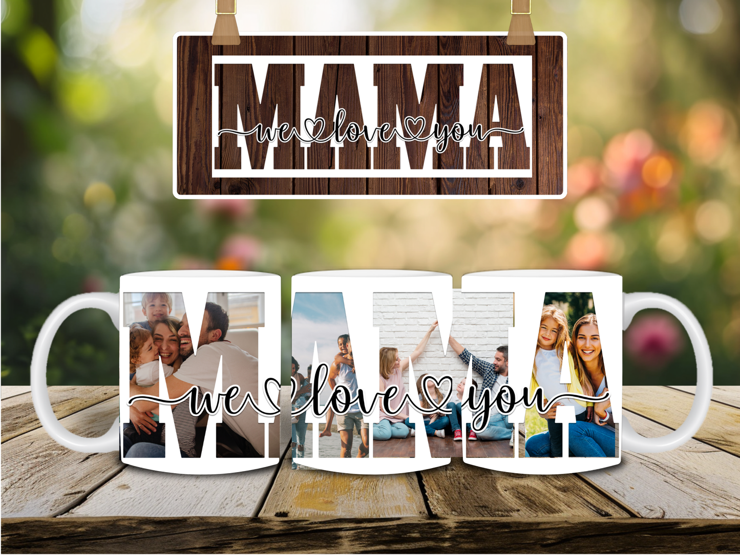 Taza con foto de MAMA