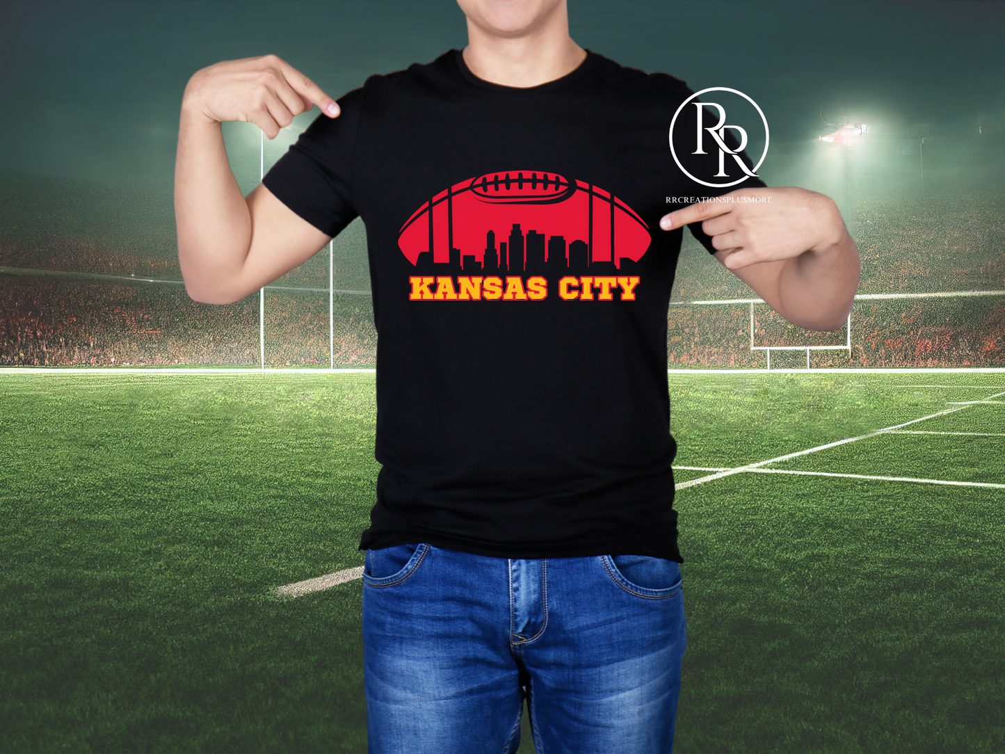 Kansas City Chiefs Skyline T-shirt