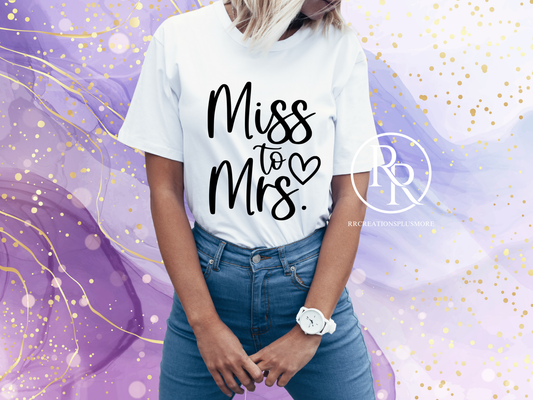 Camiseta de señorita a señora
