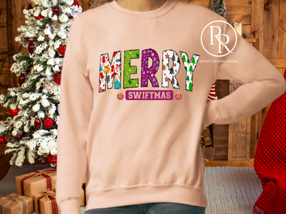 Colorful Merry Swiftmas Christmas Sweater