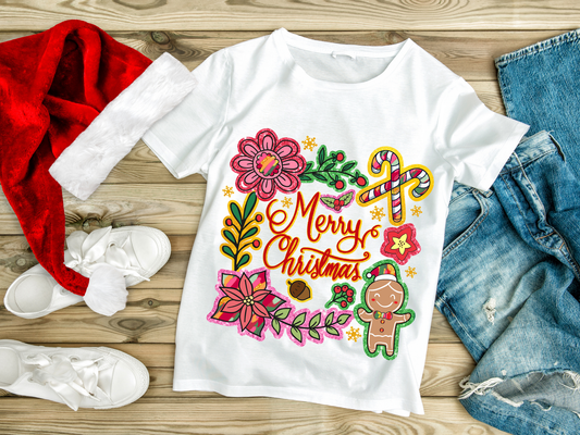 Merry Christmas Gingerbread T-shirt