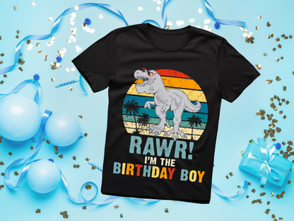 Dinosaur Birthday Boy T-shirt