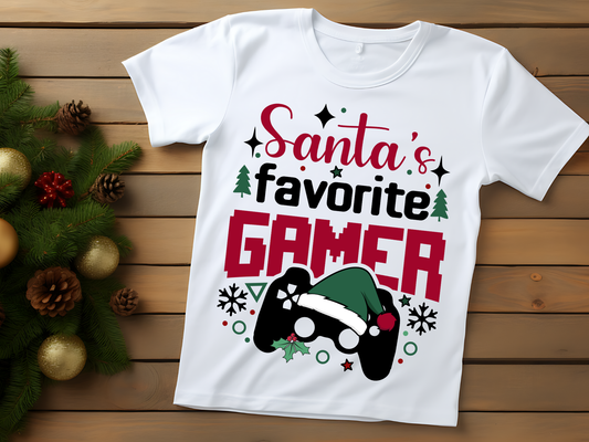 Camiseta del jugador favorito de Papá Noel