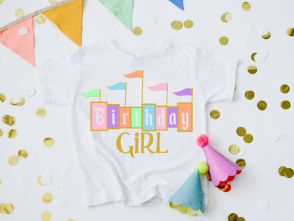 Birthday Girl Princess T-shirt