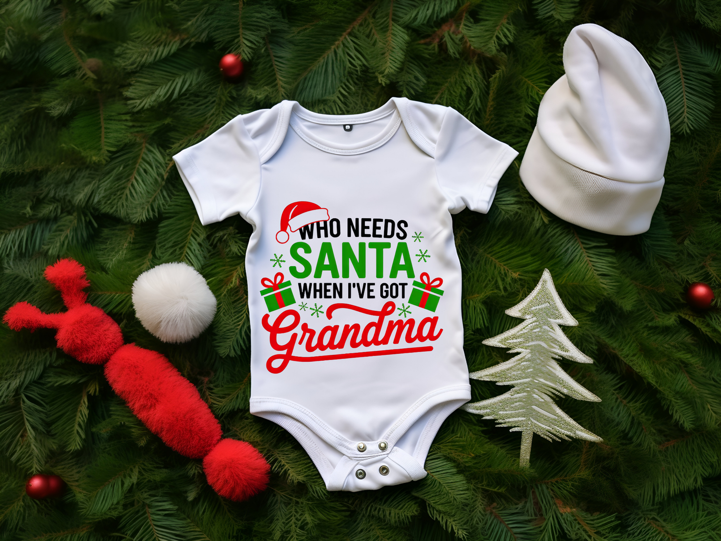 Infant Christmas Bodysuit