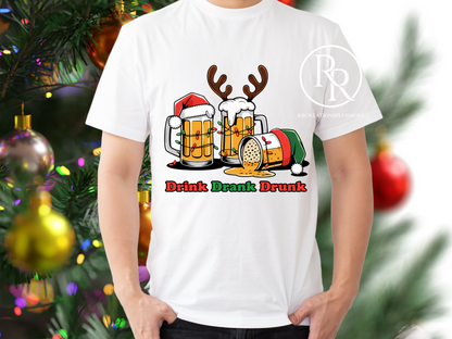 Drink Drank Drunk Beer Christmas