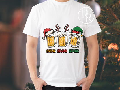 Drink Drank Drunk Beer Christmas