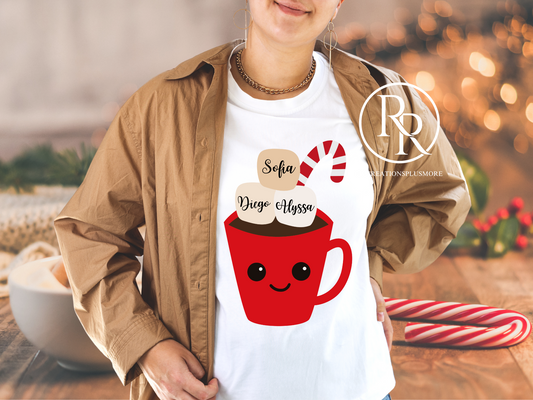 Hot Cocoa Customized T-shirt