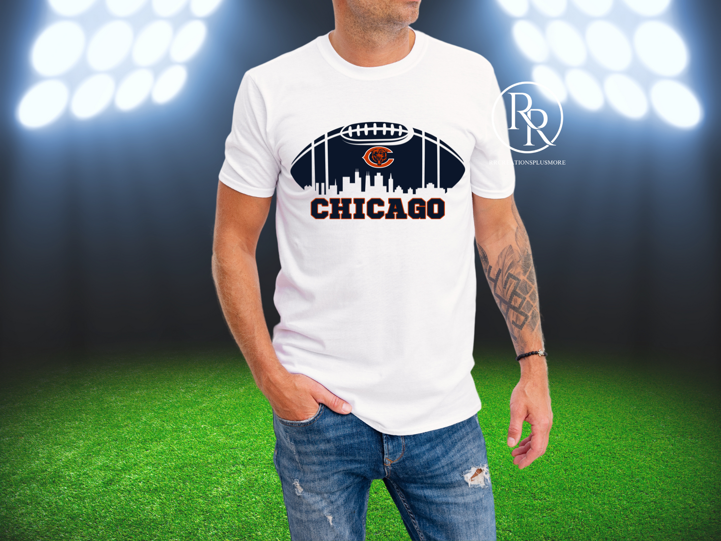 Chicago Bears Skyline T-shirt