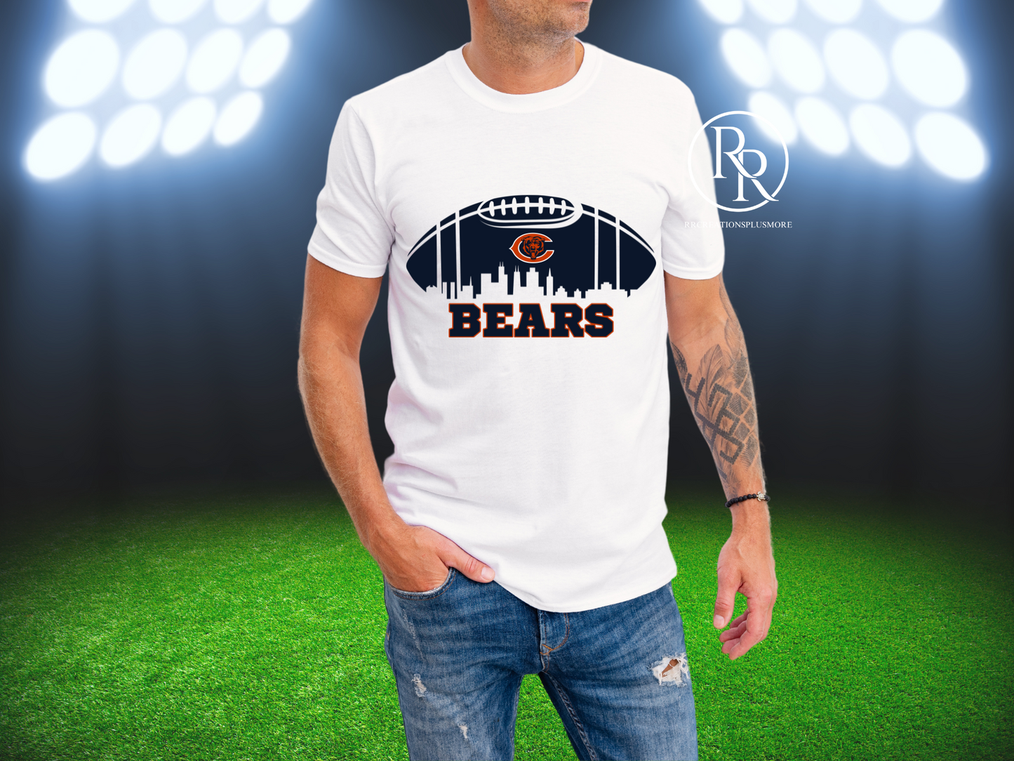 Chicago Bears Skyline T-shirt