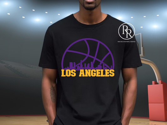 LA Lakers Skyline T-shirt