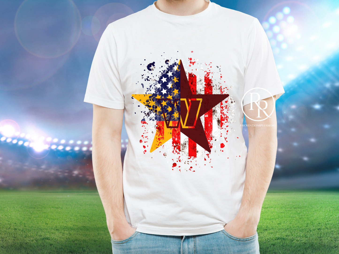 Camiseta de los comandantes de Washington