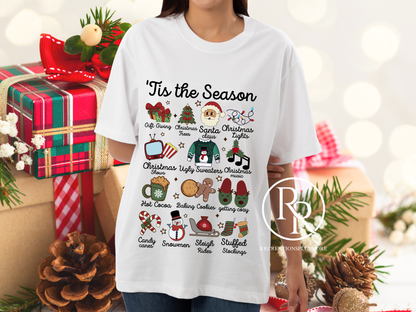 Camiseta navideña TIS The Season