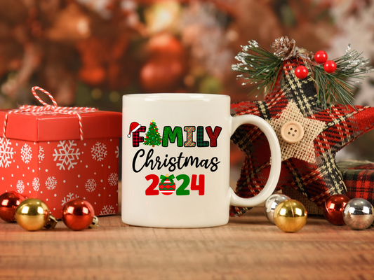 Family Christmas 2024 Mug