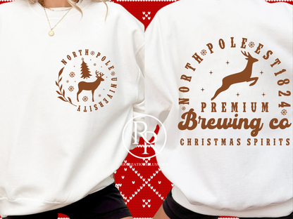 North Pole Brewery Christmas Sweater