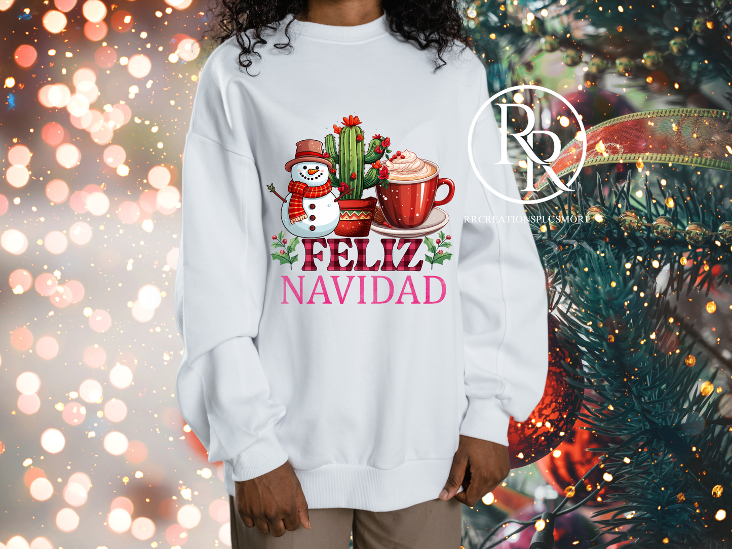 Feliz Navidad Snowman Sweater