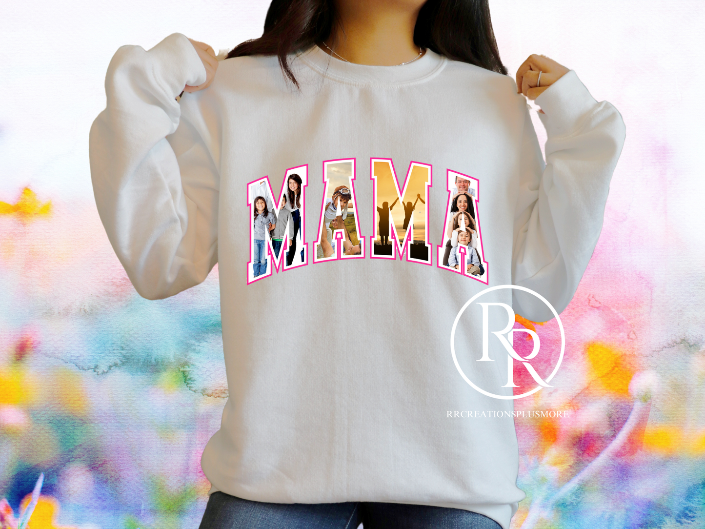 Mama Photo Sweater