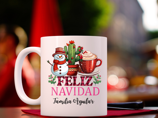 Feliz Navidad Customized Mug