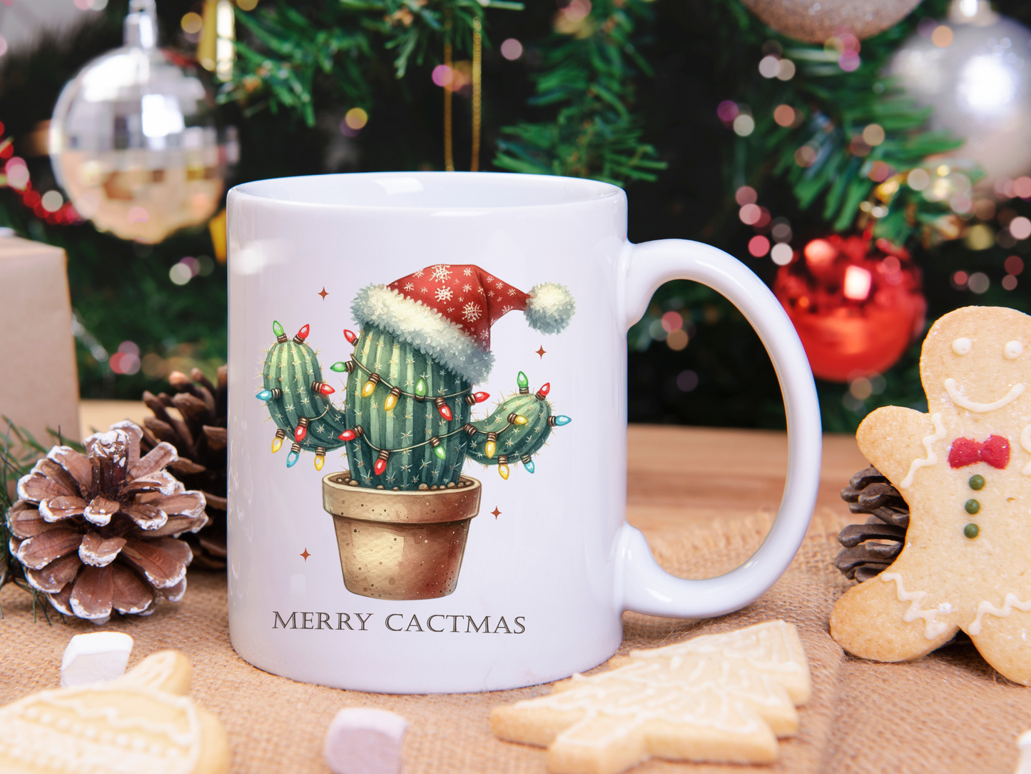 Merry Cactmas Mug