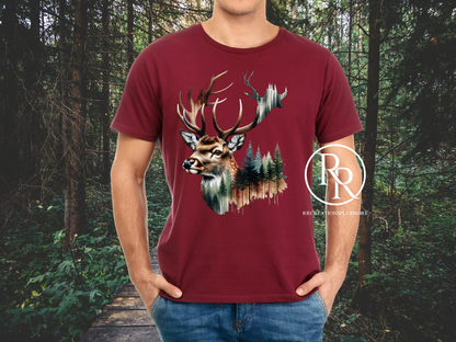 Deer Head T-shirt