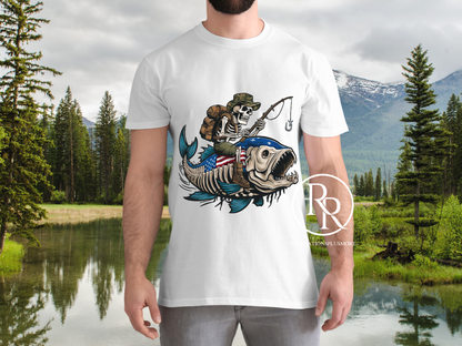 Fishing Skull T-shirt