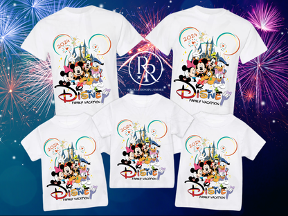 2024-2025 Disney Family Vacation T-shirt