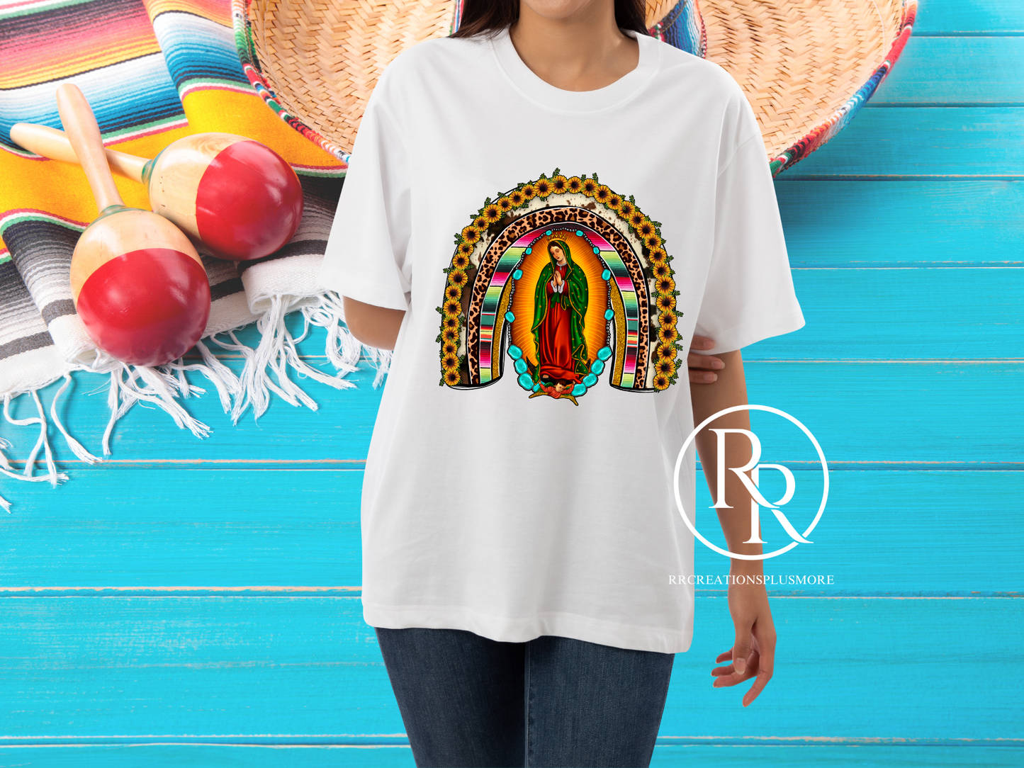 Virgen Maria Mexican T-shirt