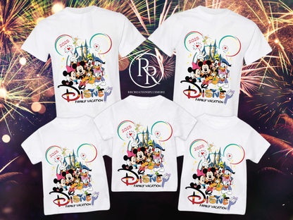 2024-2025 Disney Family Vacation T-shirt