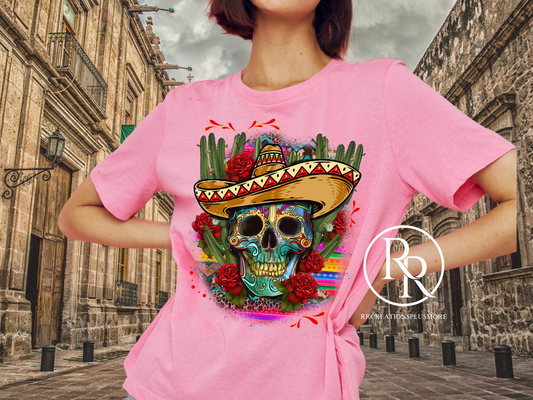 Sombrero Skull T-shirt