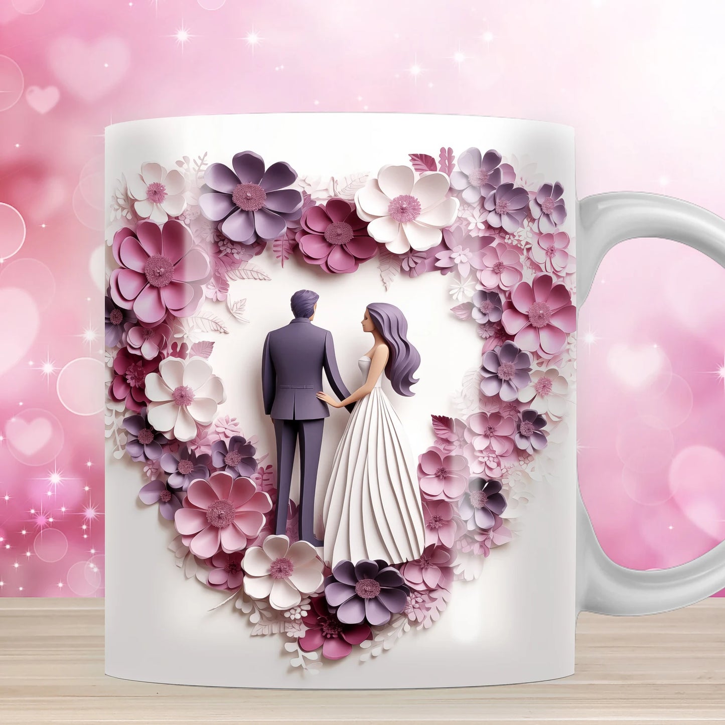 Wedding 3D Mugs