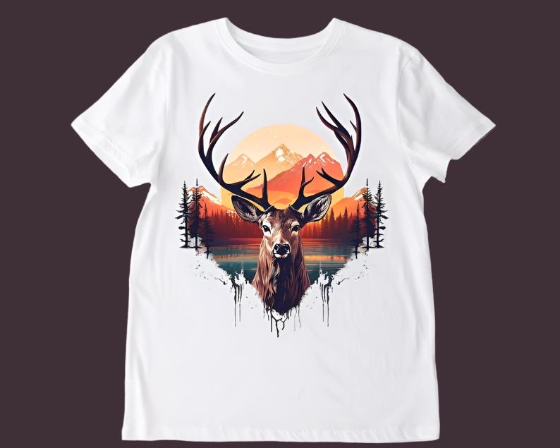 Unisex Deer Buck Head