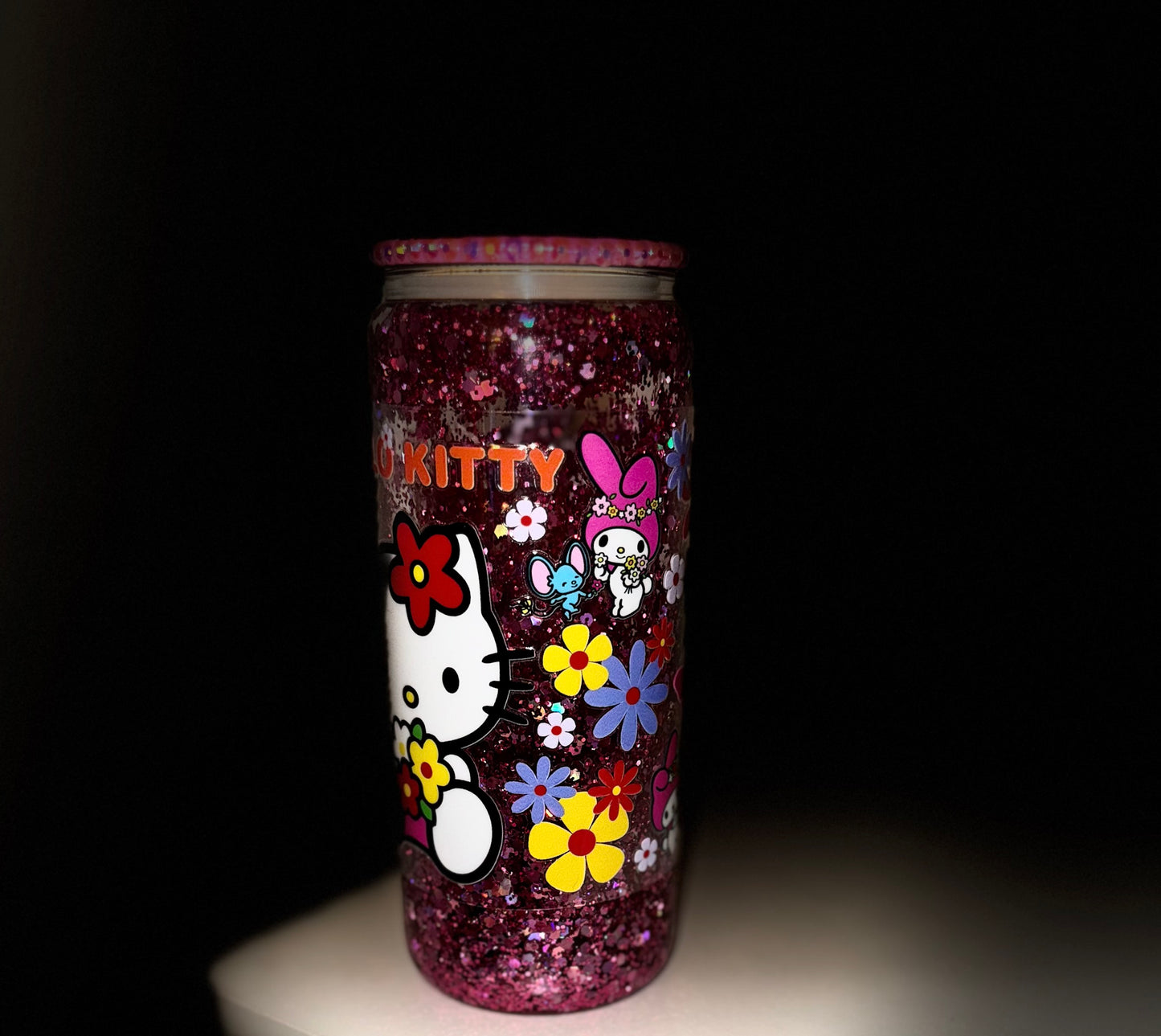 Hello Kitty Glass Cup