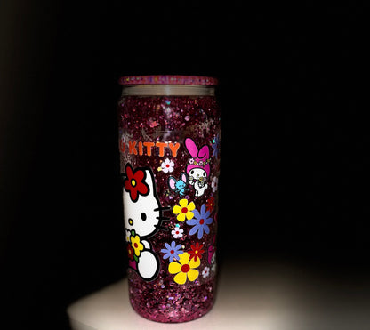 Hello Kitty Glass Cup