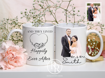 Wedding Cartoon Portrait Mugs