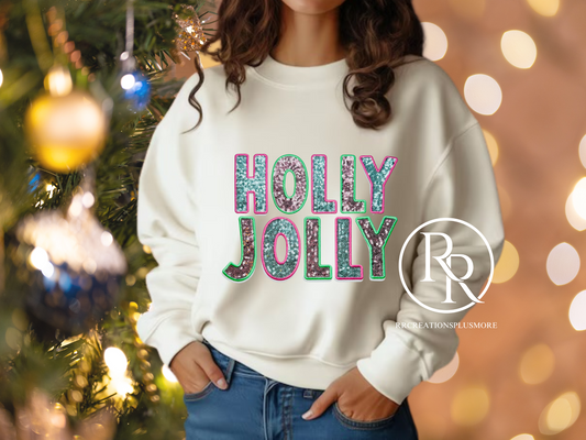 Holly Jolly Sequin Sweater