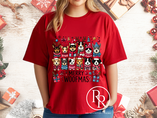 Merry Woofmas T-shirt